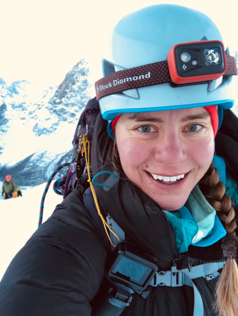 Anni Penttilä vuorella
